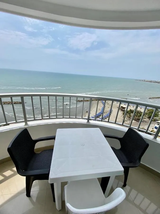 Apartment Al-1 Facing The Sea With Pool And Wifi Cartagena